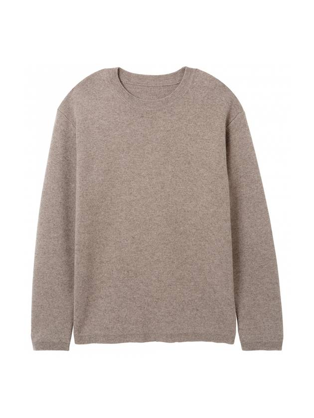 Cashmere Knit Top Mocha - BUTTON SEOUL - BALAAN 1