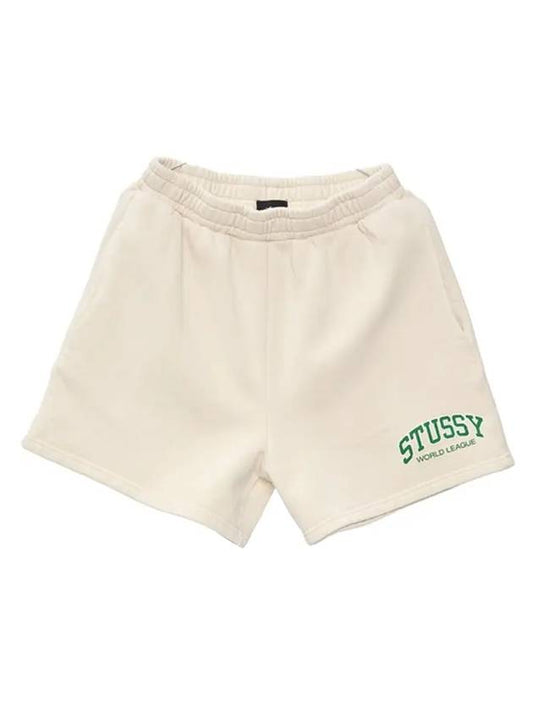 World League Shorts Pigment Cream - STUSSY - BALAAN.