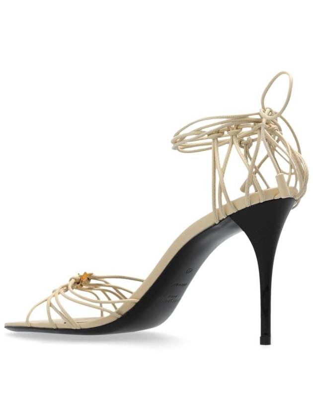 Saint Laurent  Sandals Beige - SAINT LAURENT - BALAAN 3