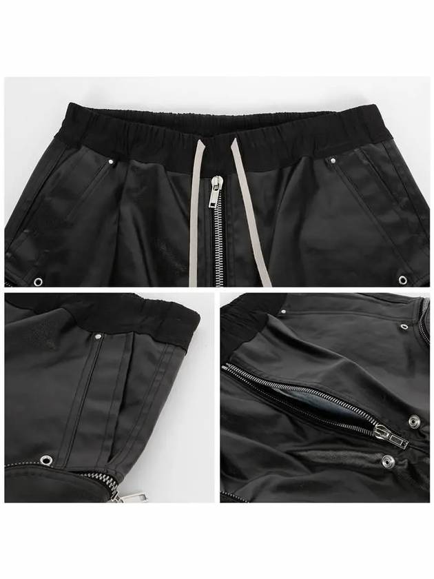 RU01D3348 SCT 09 Zipper Trim Drawstring Pants - RICK OWENS - BALAAN 5