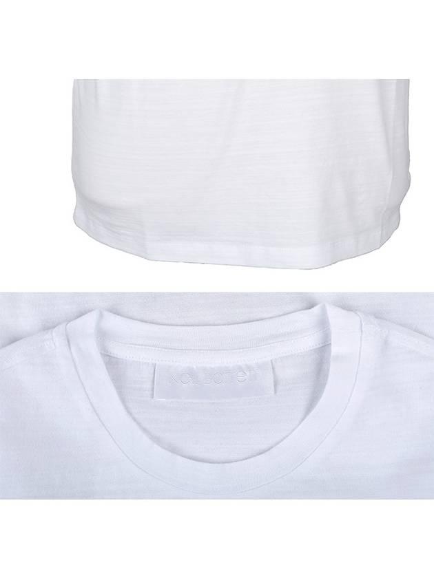 Tattoo Graphic Short Sleeve T-Shirt White - NEIL BARRETT - BALAAN.