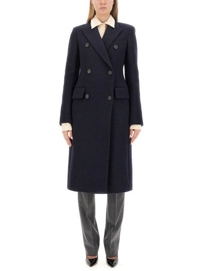 Blue Long Coat 2320160333600 ADUA 005 - MAX MARA SPORTMAX - BALAAN 2