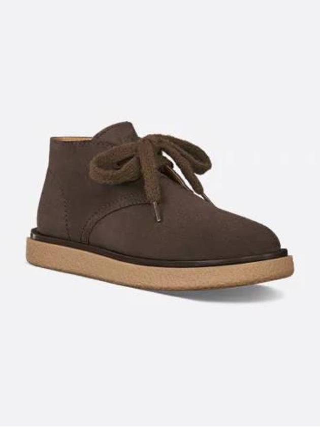 Sahara Chukka Ankle Boots Deep Brown - DIOR - BALAAN 3