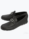 CD Signature Buckle Strap Loafers Black - DIOR - BALAAN 2