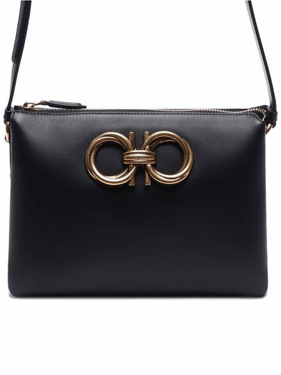 Trapezio Cross Bag Black - SALVATORE FERRAGAMO - BALAAN 2