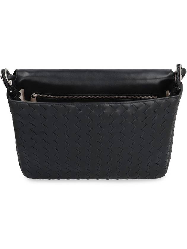 Bottega Veneta Swing Leather Messenger Bag - BOTTEGA VENETA - BALAAN 6