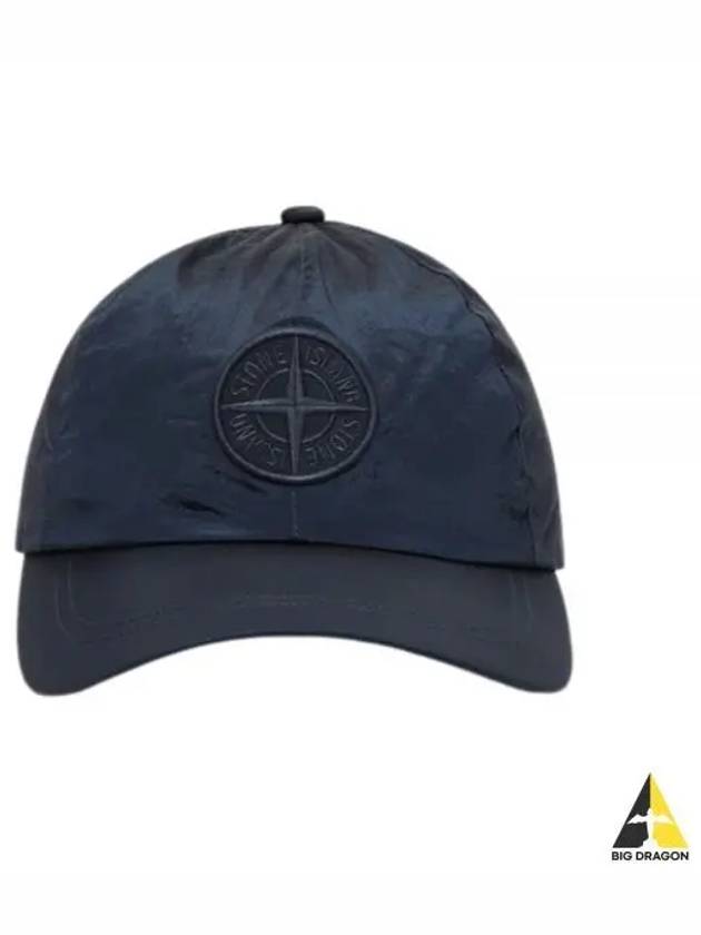 Nylon Logo Ball Cap Navy - STONE ISLAND - BALAAN 2