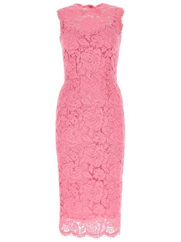 Midi Dress F6H0ZTFLRE1 F0758 PINK - DOLCE&GABBANA - BALAAN 2