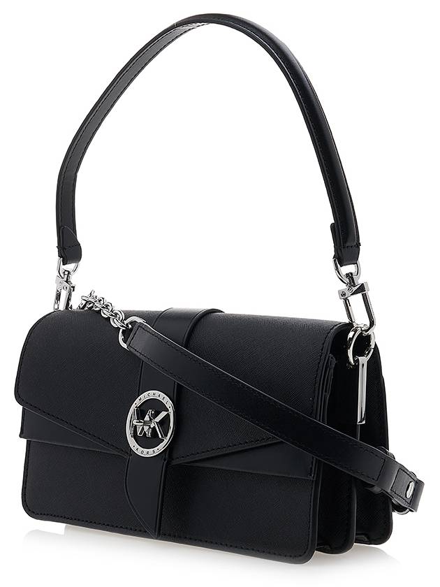 Greenwich Medium Shoulder Bag Black - MICHAEL KORS - BALAAN 3