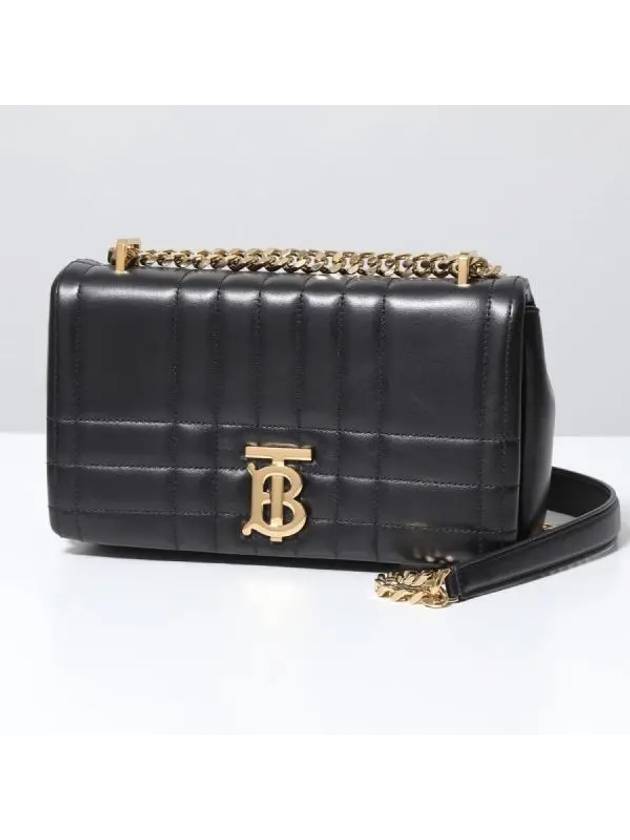 Lola Quilted Lambskin Small Shoulder Bag Black - BURBERRY - BALAAN 2