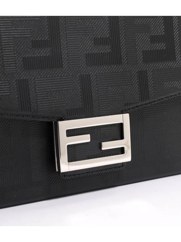 Baguette Soft Trunk Cross Bag Black - FENDI - BALAAN 7