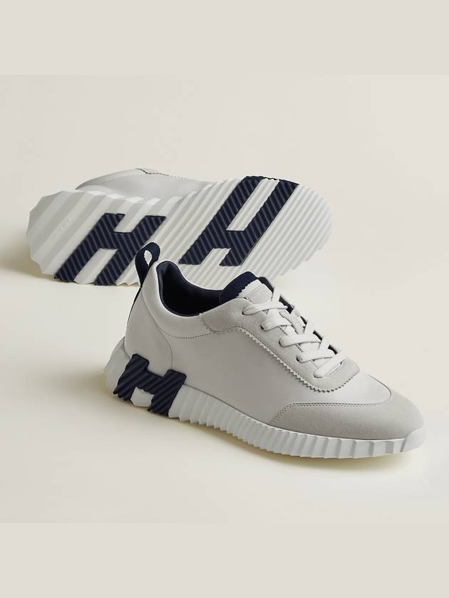 Bouncing Low Top Sneakers Blanc - HERMES - BALAAN 5