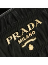 Black Calf Leather Borsa Mano Tote Bag - PRADA - BALAAN 6