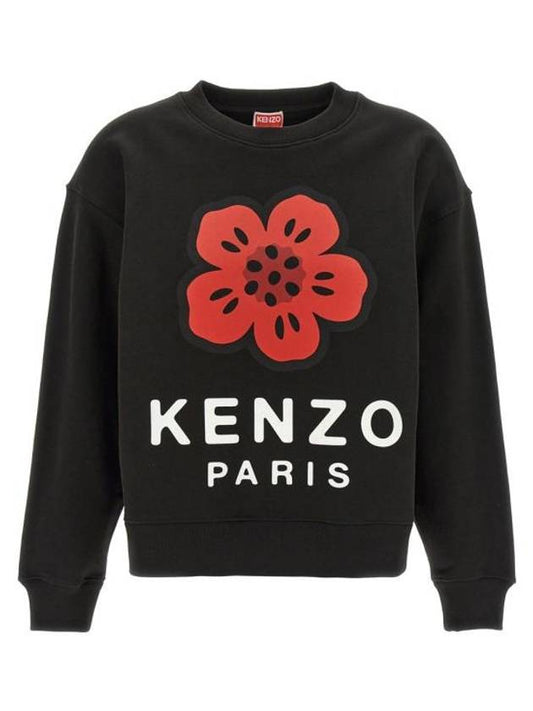 24FW Sweater FE62SW1604MT99J Black - KENZO - BALAAN 1