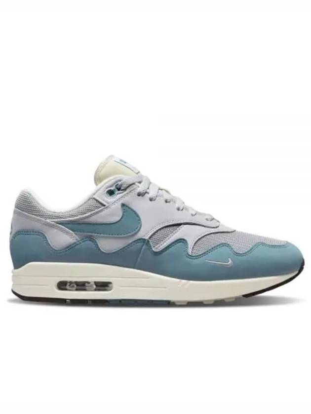 Air Max 1 Pata Noise Low Top Sneakers Gray Blue - NIKE - BALAAN 2