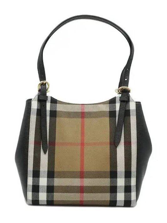 House Check Canterby Shoulder Bag Brown - BURBERRY - BALAAN 2