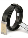 Reversible Leather Belt Black - DOLCE&GABBANA - BALAAN 7