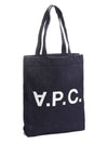 Laure logo denim tote bag blue - A.P.C. - BALAAN 2