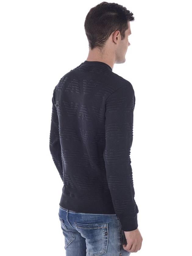 EA7 Sweater 6Z1MA71J21ZNERO BLACK - EMPORIO ARMANI - BALAAN 5