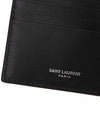 East/West Wallet In Smooth Leather Black - SAINT LAURENT - BALAAN 7