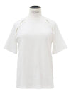 white cutout tee - MERLETTE - BALAAN 1