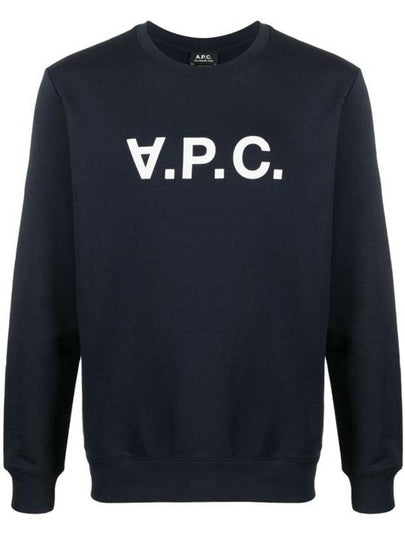 VPC Logo Sweatshirt Navy - A.P.C. - BALAAN 2