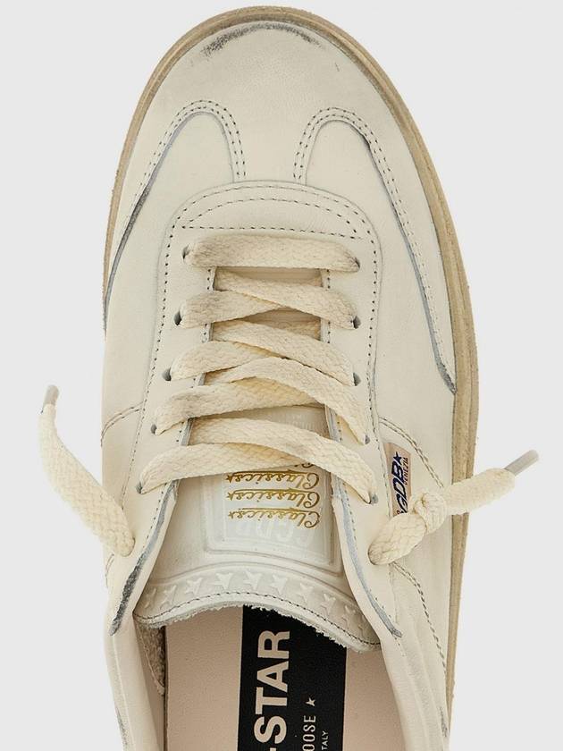 Soul Star Glitter Tab Low Top Sneakers White - GOLDEN GOOSE - BALAAN 5