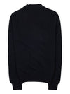 Men's Double Heart Waffen Cardigan P1N076 BLACK - COMME DES GARCONS - BALAAN 2