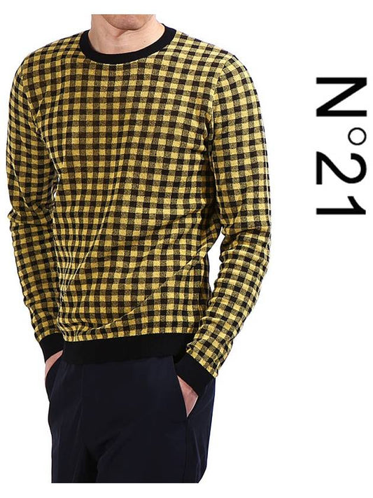 Check Knit Top Yellow - Nº 21 - BALAAN 2