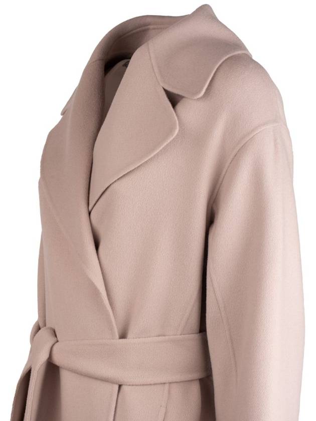 Max Mara Long Coat In Virgin Wool - MAX MARA - BALAAN 3