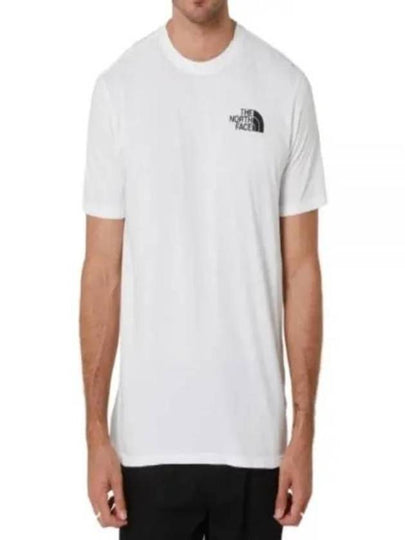 Men's Box NSE Short Sleeve T Shirt White - THE NORTH FACE - BALAAN 2