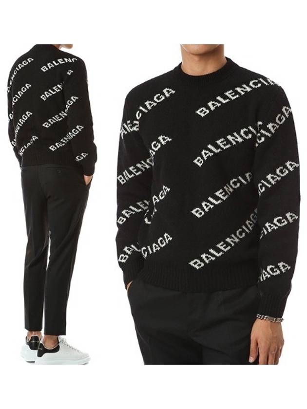 multi logo knit - BALENCIAGA - BALAAN 7