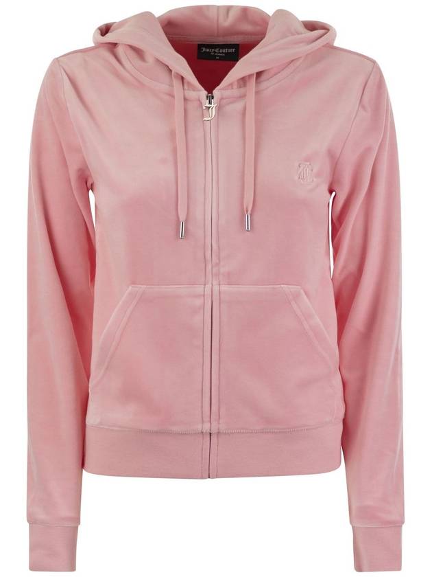 Velvet hoodie - JUICY COUTURE - BALAAN 1