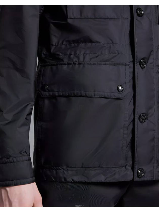 LEZ rain jacket black - MONCLER - BALAAN 2