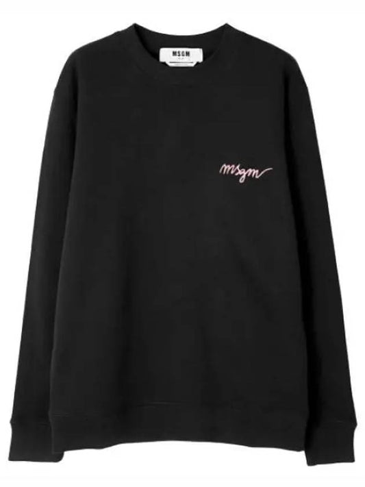 Logo embroidery sweatshirt women - MSGM - BALAAN 1