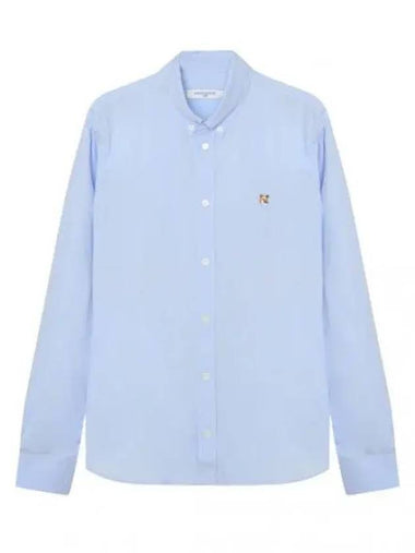 fox head embroidery classic shirt - MAISON KITSUNE - BALAAN 1