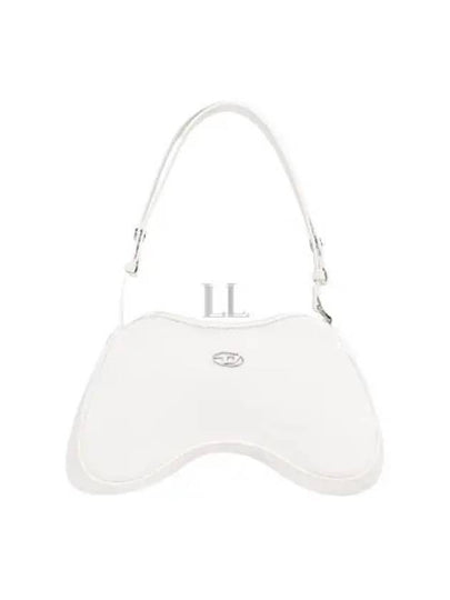 Play Logo Decorated Shoulder Bag White - DIESEL - BALAAN 2