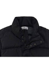 High Neck Padded Vest Black - STONE ISLAND - BALAAN 5