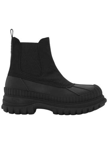 Outdoor Chelsea Boots Black - GANNI - BALAAN 1