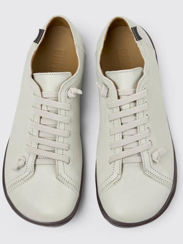 Peu Leather Low-Top Sneakers Light Grey - CAMPER - BALAAN 5