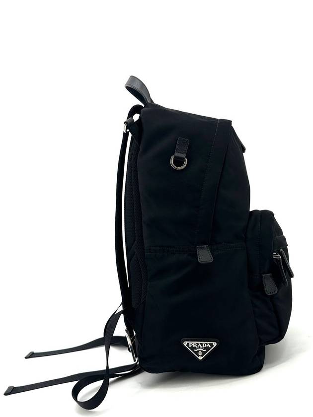 Re nylon triangle logo men s backpack 2VZ066 - PRADA - BALAAN 3