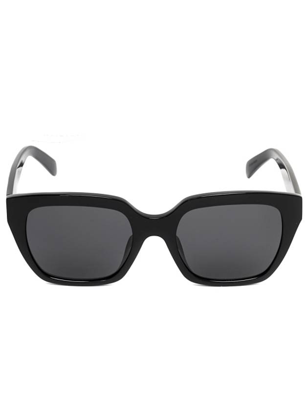 Eyewear Monochrome 03 Acetate Sunglasses Black - CELINE - BALAAN 3