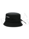 Le Bob Gadjo Bucket Hat Black - JACQUEMUS - BALAAN 4