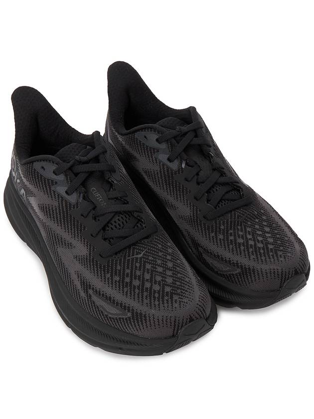 Clifton 9 Low Top Sneakers Black - HOKA ONE ONE - BALAAN 4