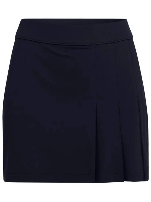 Thea Pleated Mini Skirt Navy - J.LINDEBERG - BALAAN 4