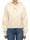 Le Sweatshirt Gros Grain Cotton Hoodie Light Beige - JACQUEMUS - BALAAN 4