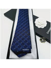 Men s Silk Tie CC Logo Navy AA9940 - CHANEL - BALAAN 9