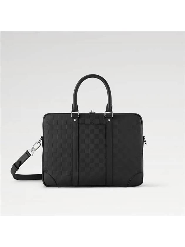 Porte Documents Voyage PM Brief Case Black - LOUIS VUITTON - BALAAN 2