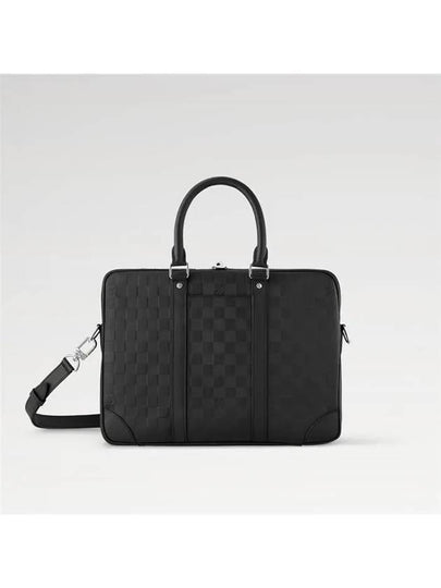 Porte Documents Voyage PM Brief Case Black - LOUIS VUITTON - BALAAN 2