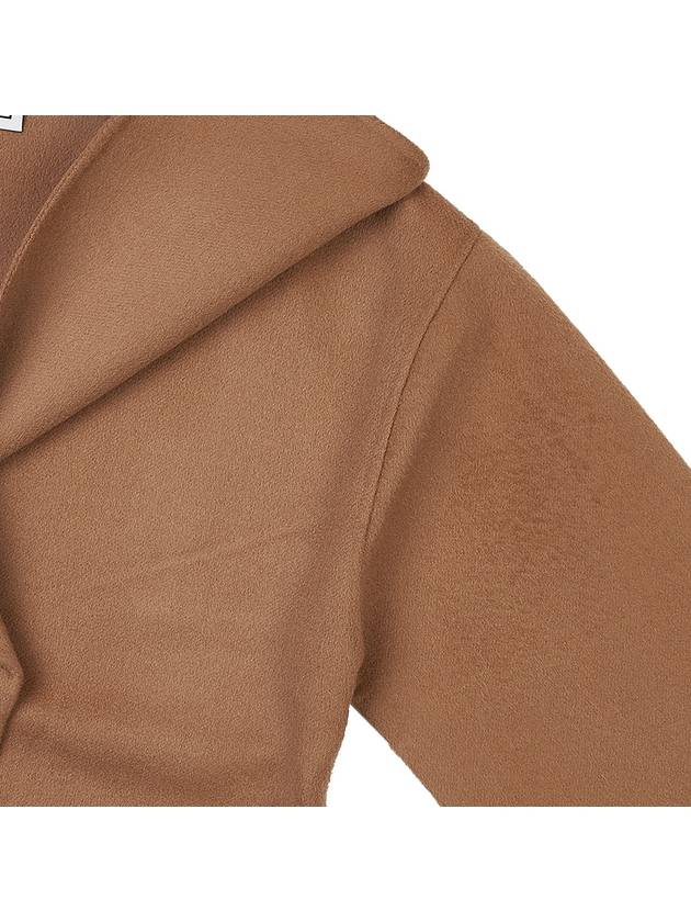 Signature Wool Cashmere Single Coat Camel - TOTEME - BALAAN 5